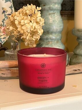Chesapeake Bay Raspberry Coconut Candle NEW 11oz 3 wicks